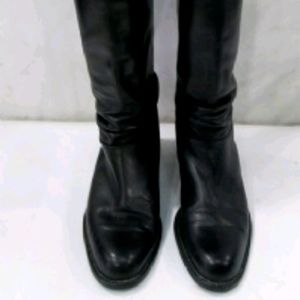  Angela Falconi Women's tall,black boots Size 9B